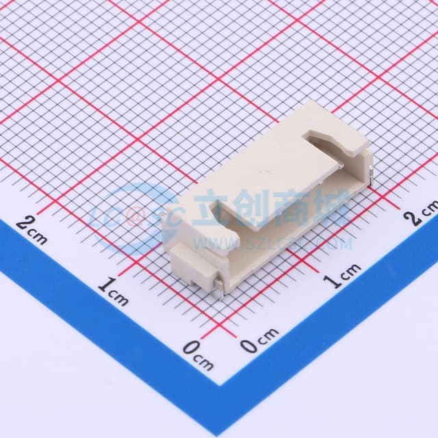 1x6P 间距:2.54mm 卧贴实物图