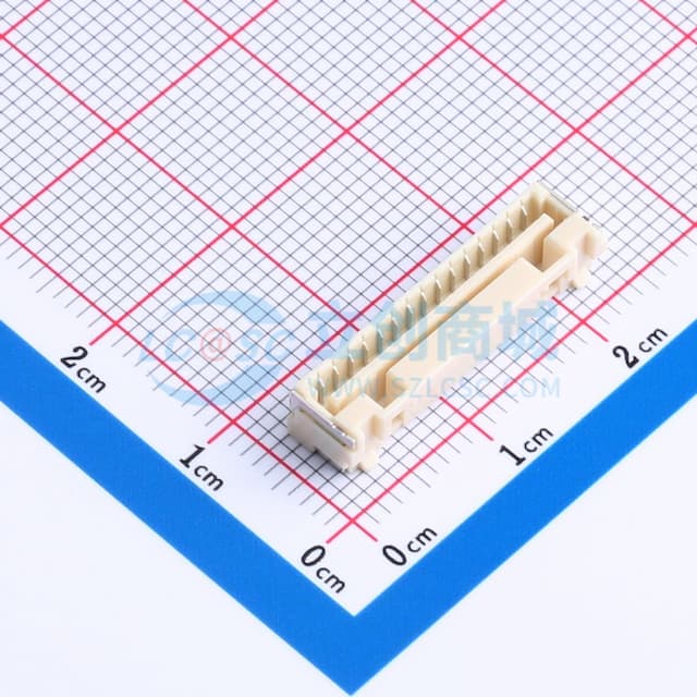 1x15P 间距:1.25mm 立贴实物图