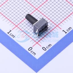 轻触开关4.5*4.5*8.0贴片四脚正按圆柄按键180gf缩略图
