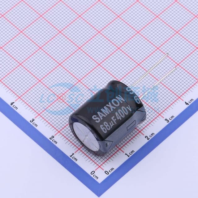 68uF ±20% 400V实物图