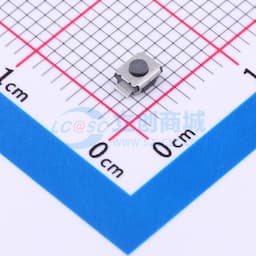 小型正按轻触开关无柱 250gf H1.5缩略图
