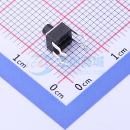 轻触开关4.5*4.5*5.0四脚插件正按圆柄按键180gf缩略图