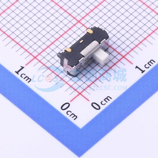立贴两档 滑动开关实物图