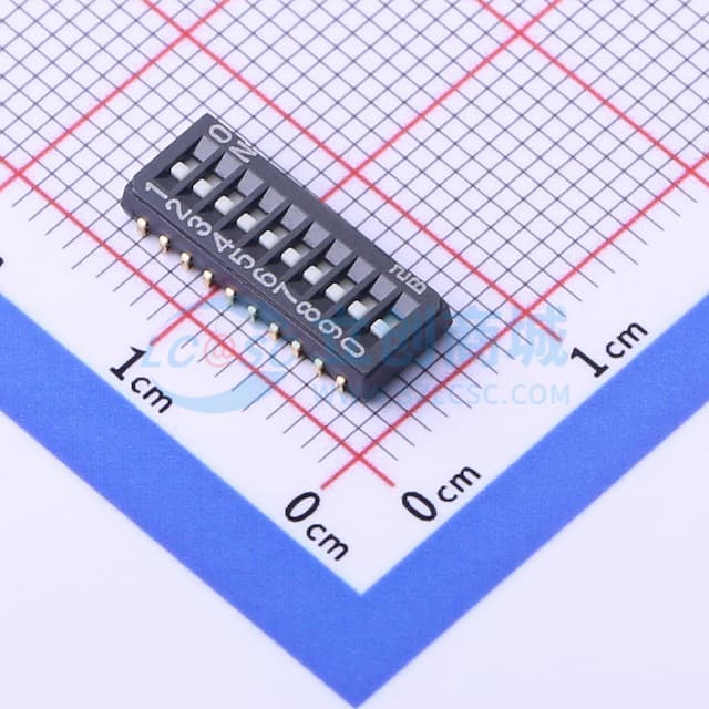 拨码开关 (间距1.27mm)实物图