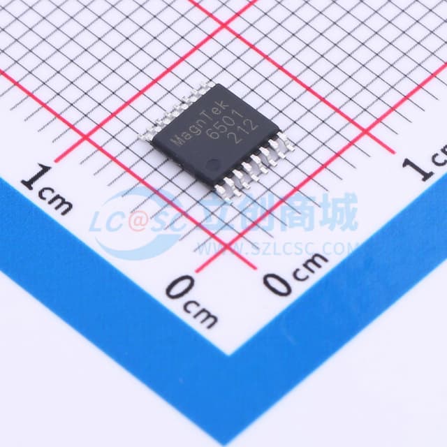 磁性角度检测IC实物图