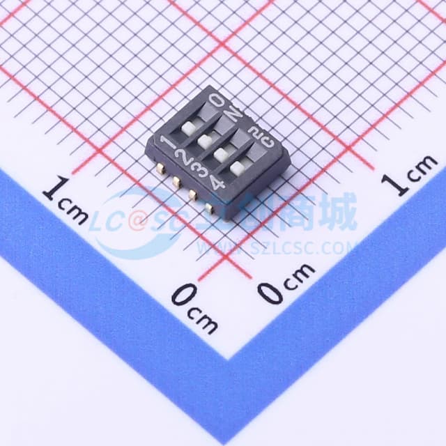 拨码开关 (间距1.27mm)实物图