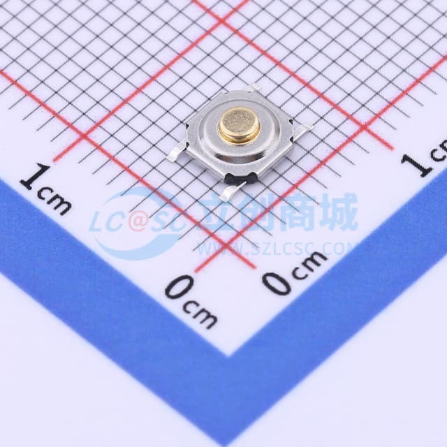 轻触开关实物图