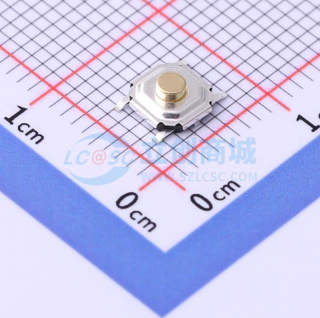 轻触开关实物图