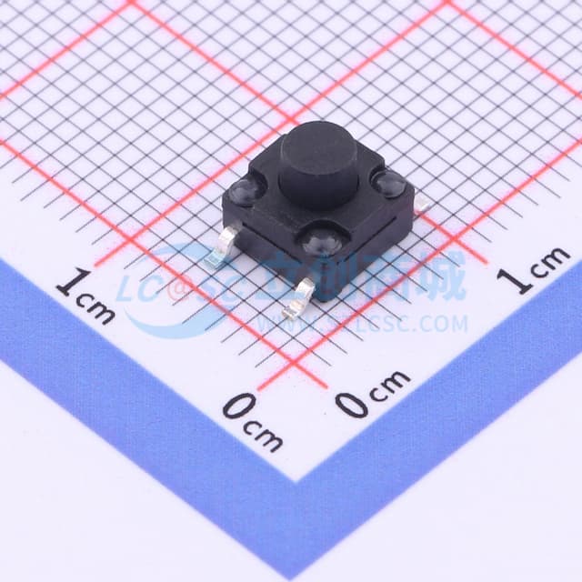 6x6x5.5H-JT 160gf 防水编带防水轻触开关实物图