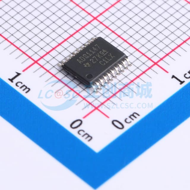 ADS114x 16位，2-kSPS，带可编程增益放大器(PGA)的传感器测量模拟到数字转换器实物图