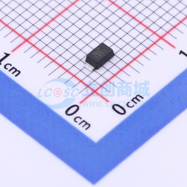 双向TVS 12V截止 峰值浪涌电流：10.1A实物图