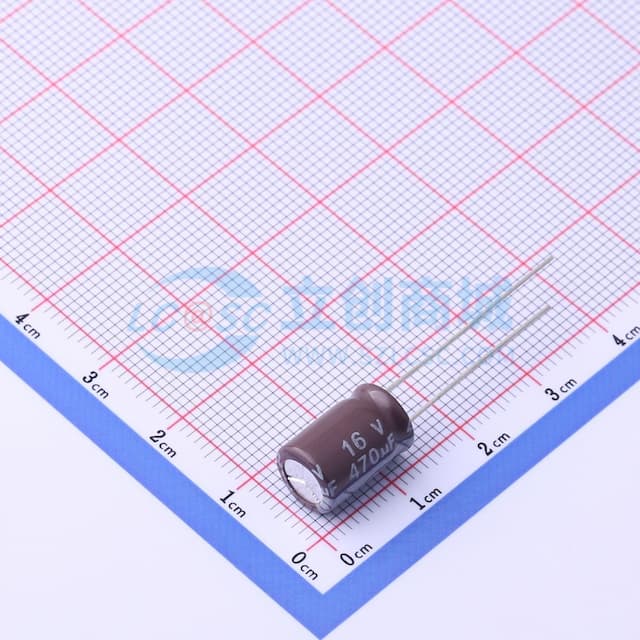 470uF ±20% 16V 【插件】实物图