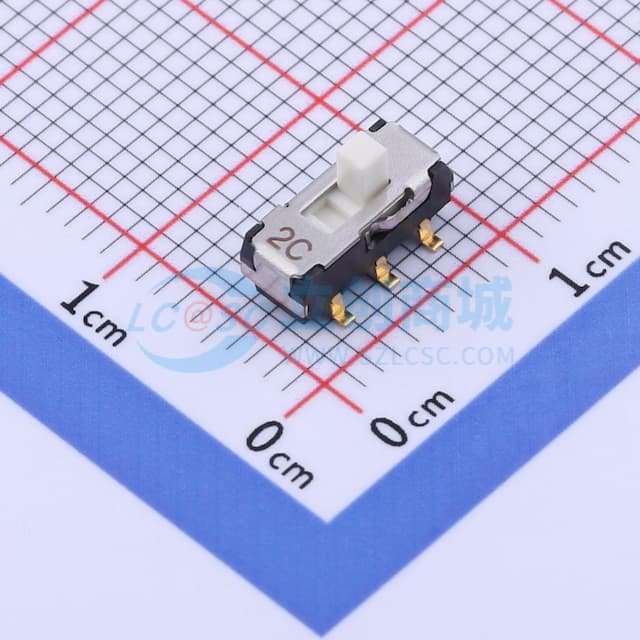 立贴两档 滑动开关实物图