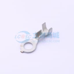 闭环形舌形端子，20 - 16 AWG，#8 / M4螺柱尺寸，4.17 mm螺柱直径，开口筒，直型，镀锡，无绝缘，AMPLIVAR缩略图