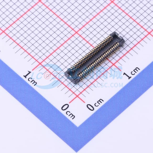 间距:0.4mm PIN:54P 立贴实物图