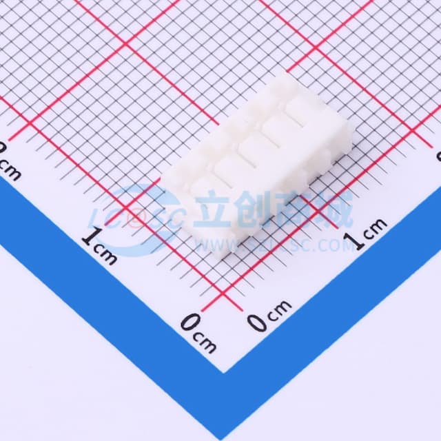 白色 1x5P 2.5mm实物图