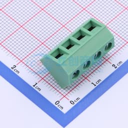 1x4P 5.08mm 直插 排数:1 每排P数:4【插件】缩略图