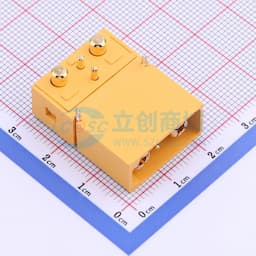 【插件】AMASS(艾迈斯)板卧式带信号输出大电流插头XT90PW(2+2)-M.G.Y缩略图