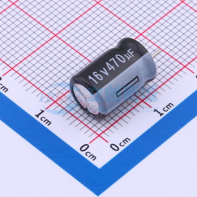 470uF ±20% 16V实物图