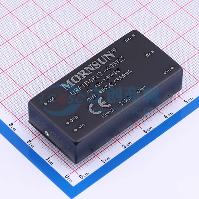 40W隔离式DC-DC转换器实物图