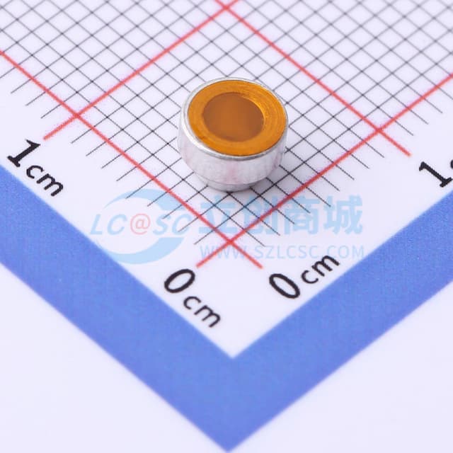 雄和远景，电路板表贴圆螺母柱，光孔2.7Xφ5X2+1.4，铁镀锡，编带装实物图