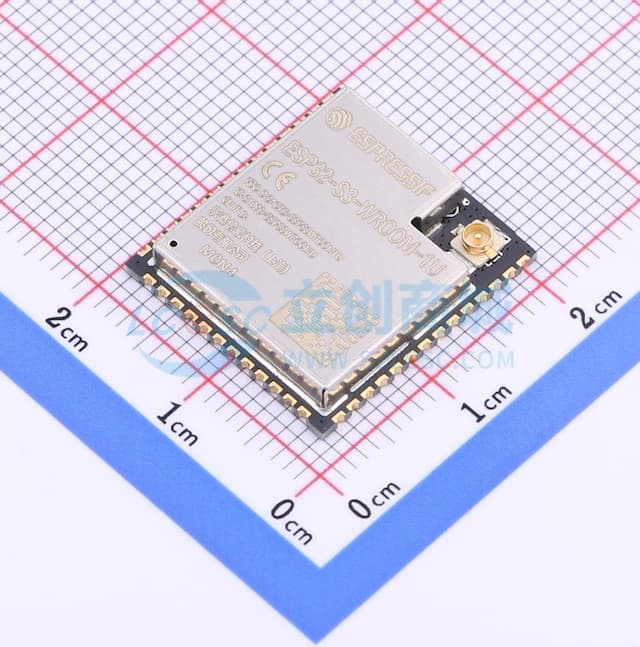 通用型Wi-Fi+低功耗蓝牙MCU模组实物图