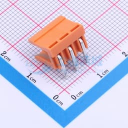 橙色 1x3P 3.96mm 排数:1 每排P数:3【插件】缩略图