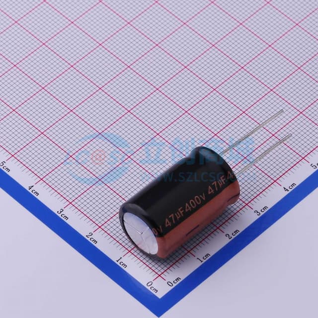 47uF ±20% 400V 【插件】实物图