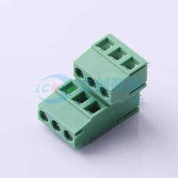 2件套 5.08mm 2x3P 排数:2 每排P数:3 直插【螺钉】缩略图