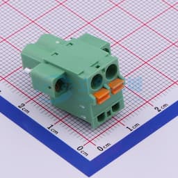 5.08mm 1x2P 排数:1 每排P数:2 螺丝固定缩略图