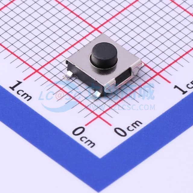 6.2*6.2*3.4mm 立贴 轻触开关实物图