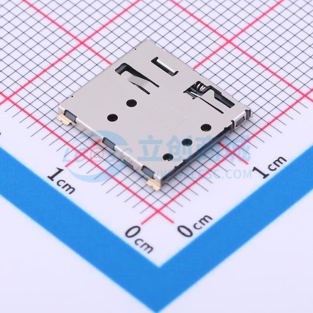 自弹式 NanoSIM卡 卡座实物图