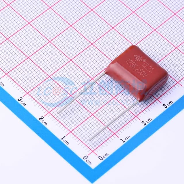 1.2uF ±10% 250V 聚脂CL21 125K250V实物图