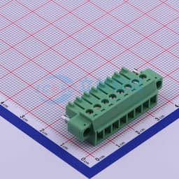 3.81mm 1x8P 排数:1 每排P数:8 螺丝固定缩略图