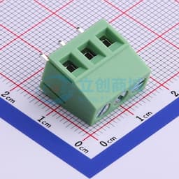 1x3P 5.08mm 直插 排数:1 每排P数:3 【插件】缩略图