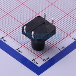 轻触开关12*12*12mm插件四脚DIP圆柄250gf 【轻触】缩略图