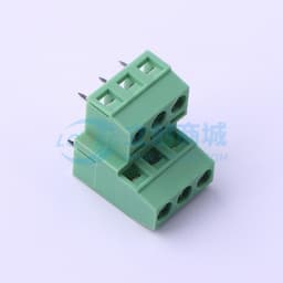 2x3P 5.08mm 直插 排数:2 每排P数:3 【螺钉】缩略图