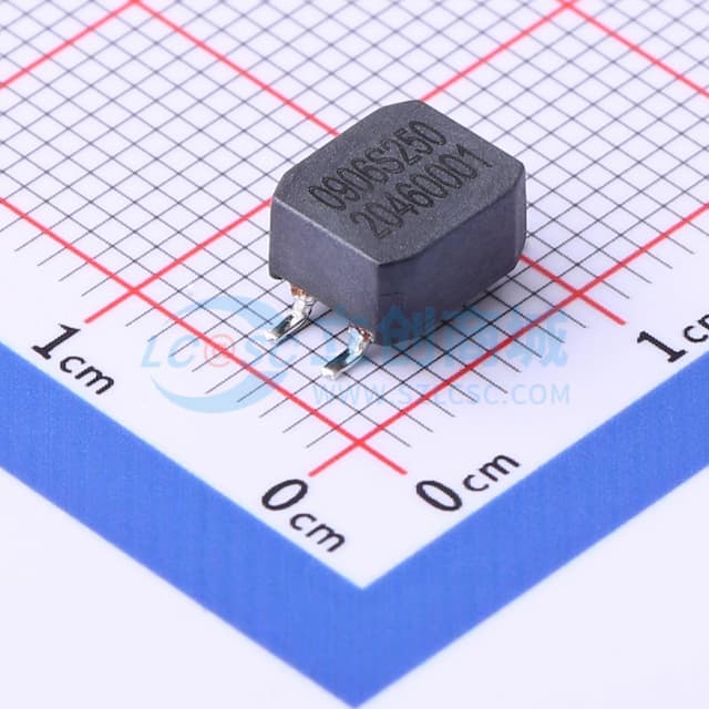 两路 贴片共模滤波器实物图