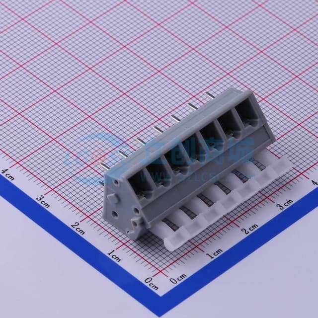 5mm 每排P数:7 排数:1 【插件】实物图