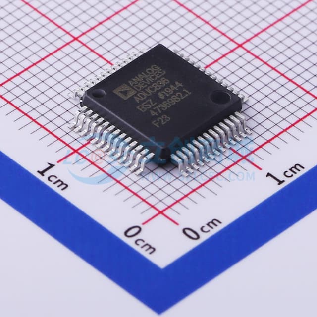 精密模拟微控制器：1MIPS 8052 MCU + 62kB闪存 + 双通道16位ADC + 12位DAC实物图