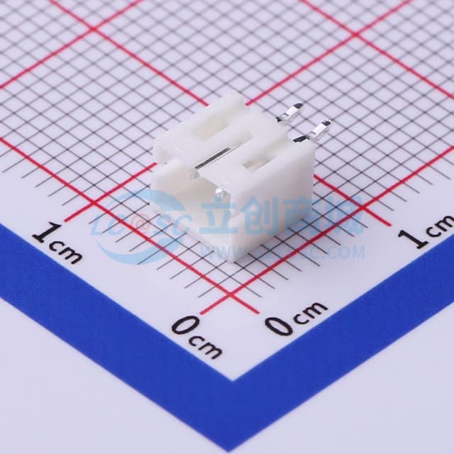 1x2P 间距:2mm 直插【插件】实物图