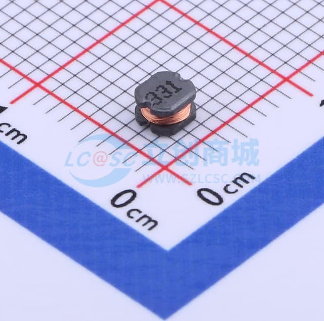 330uH ±20% –40℃~+85℃ CD电感实物图