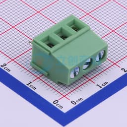 1x3P 5.08mm 直插 排数:1 每排P数:3 【螺钉】缩略图