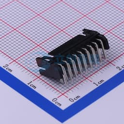 黑色 2x9P 间距:2mm 弯插【插件】缩略图