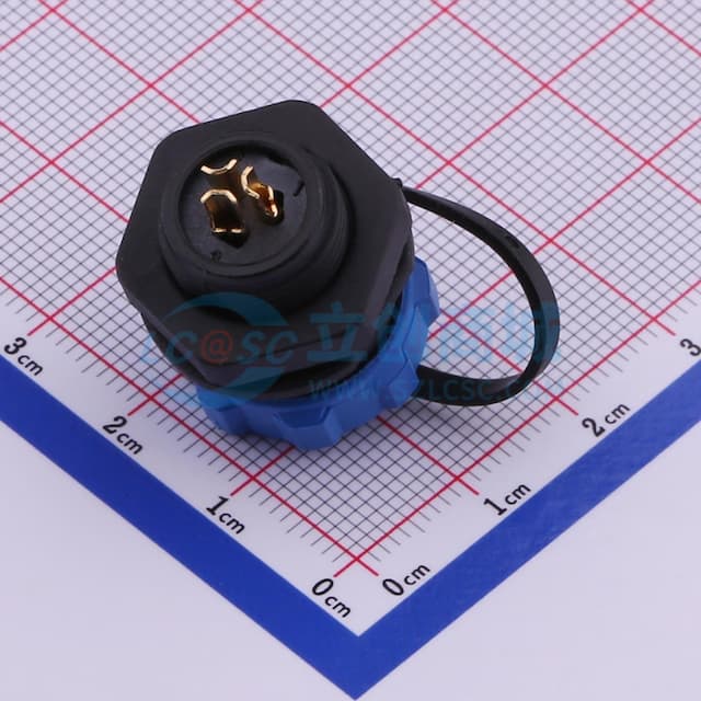 JH1312S-3后螺母插座实物图