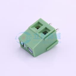 1x2P 5.08mm 直插 排数:1 每排P数:2 【螺钉】缩略图