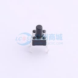 轻触开关4.5*4.5*6.5mm四脚插件圆柄正按250gf 【轻触】缩略图