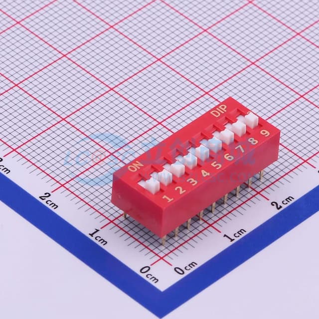 9位插件拨码 【拨码】实物图