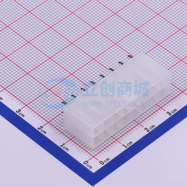 2x8P 间距:4.2mm 直插 【插件】实物图