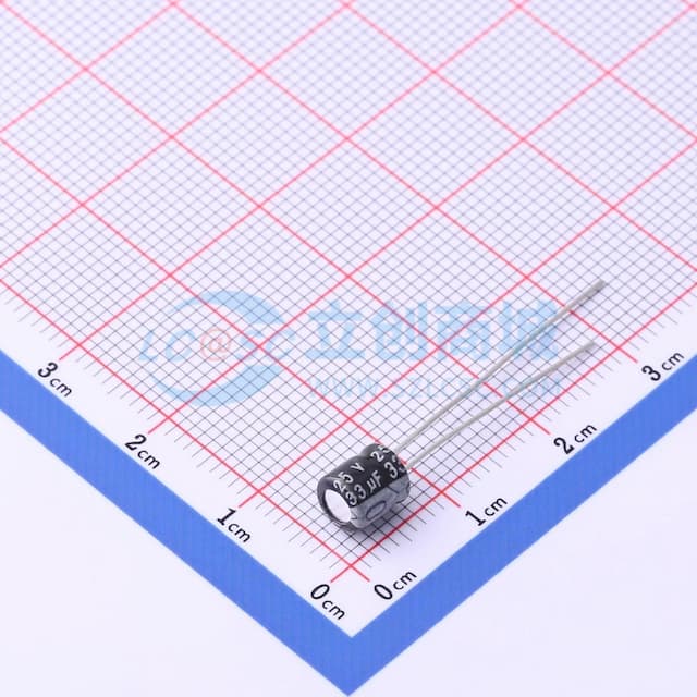 33uF ±20% 25V 【插件】实物图